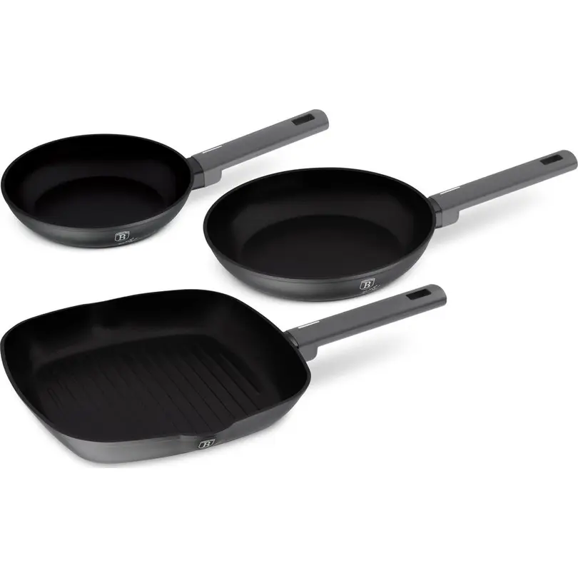 Grillpfanne 3-teilig Anthracite Collection