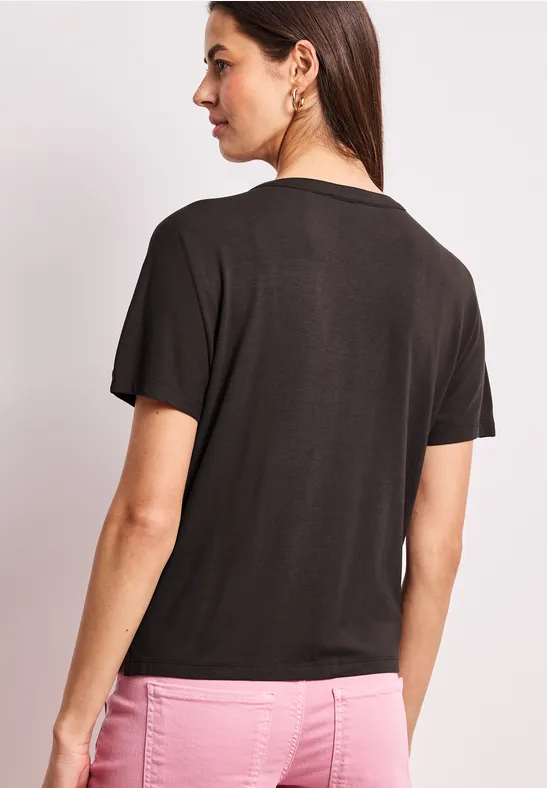 Dropped Shoulder Shirt im Tunika-Look