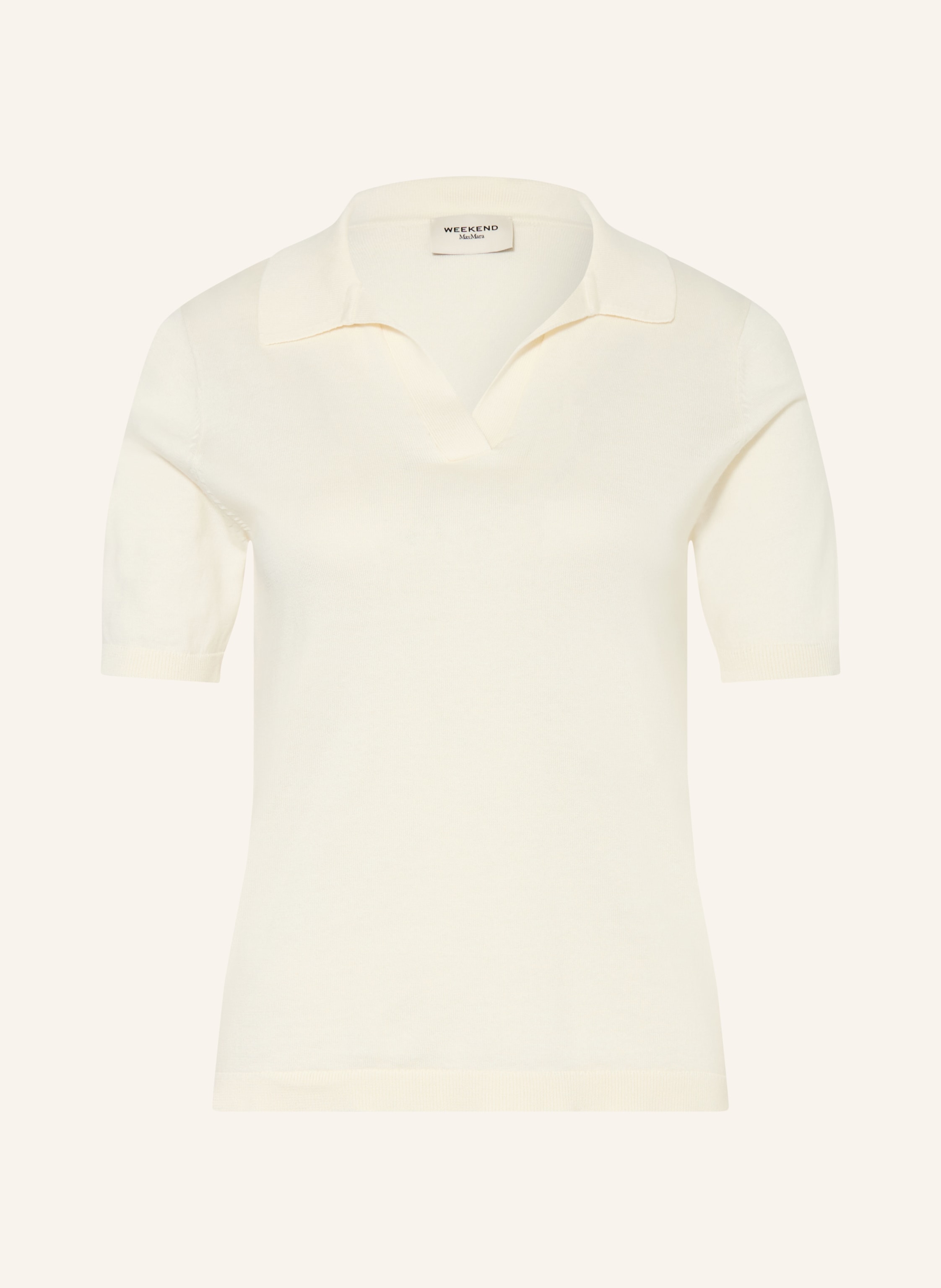 WEEKEND Max Mara Strick-Poloshirt RONCOLO mit Seide