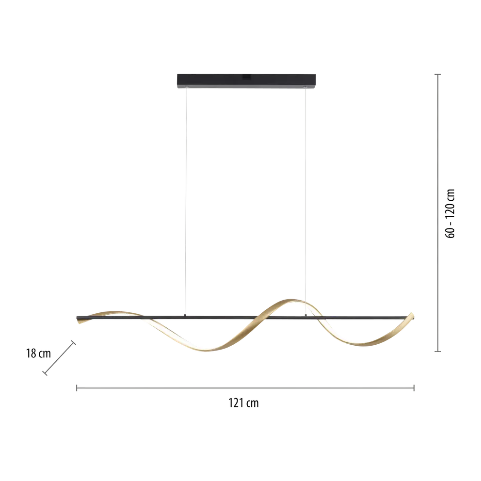 Hängeleuchte Q-Swing