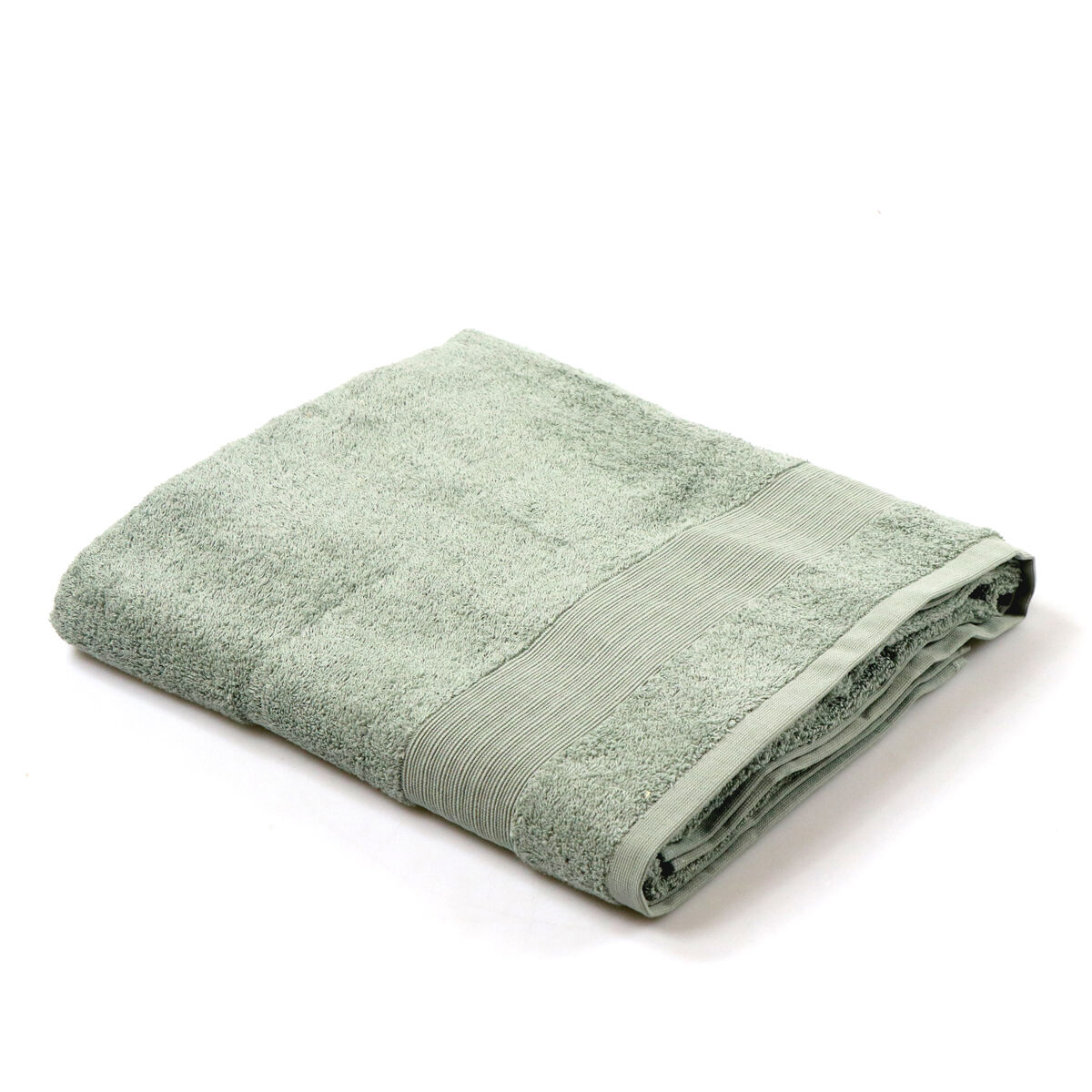Toalha lençol de banho verde TIMELESS 100x150cm