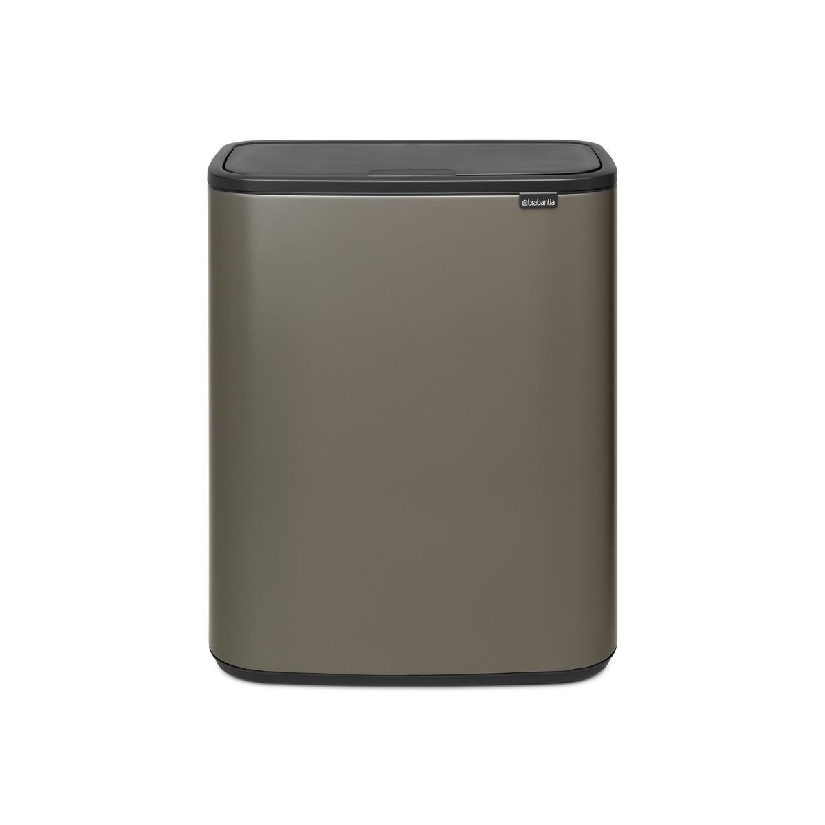 Brabantia Bo Touch Bin, met 1 binnenemmer, 60 liter - Platinum