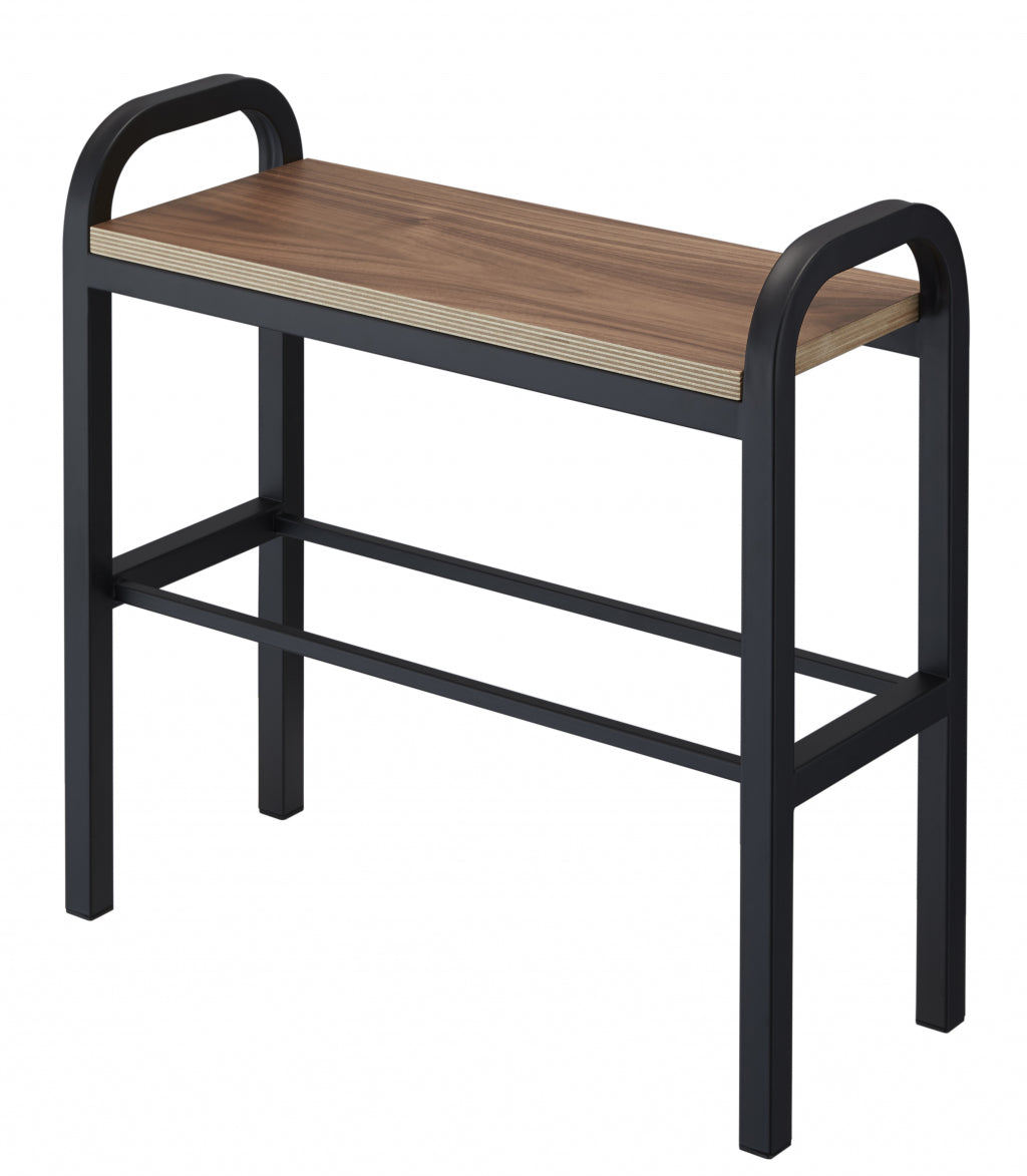Yamazaki Schoenenrek met Houten Plank - Tower - Zwart
