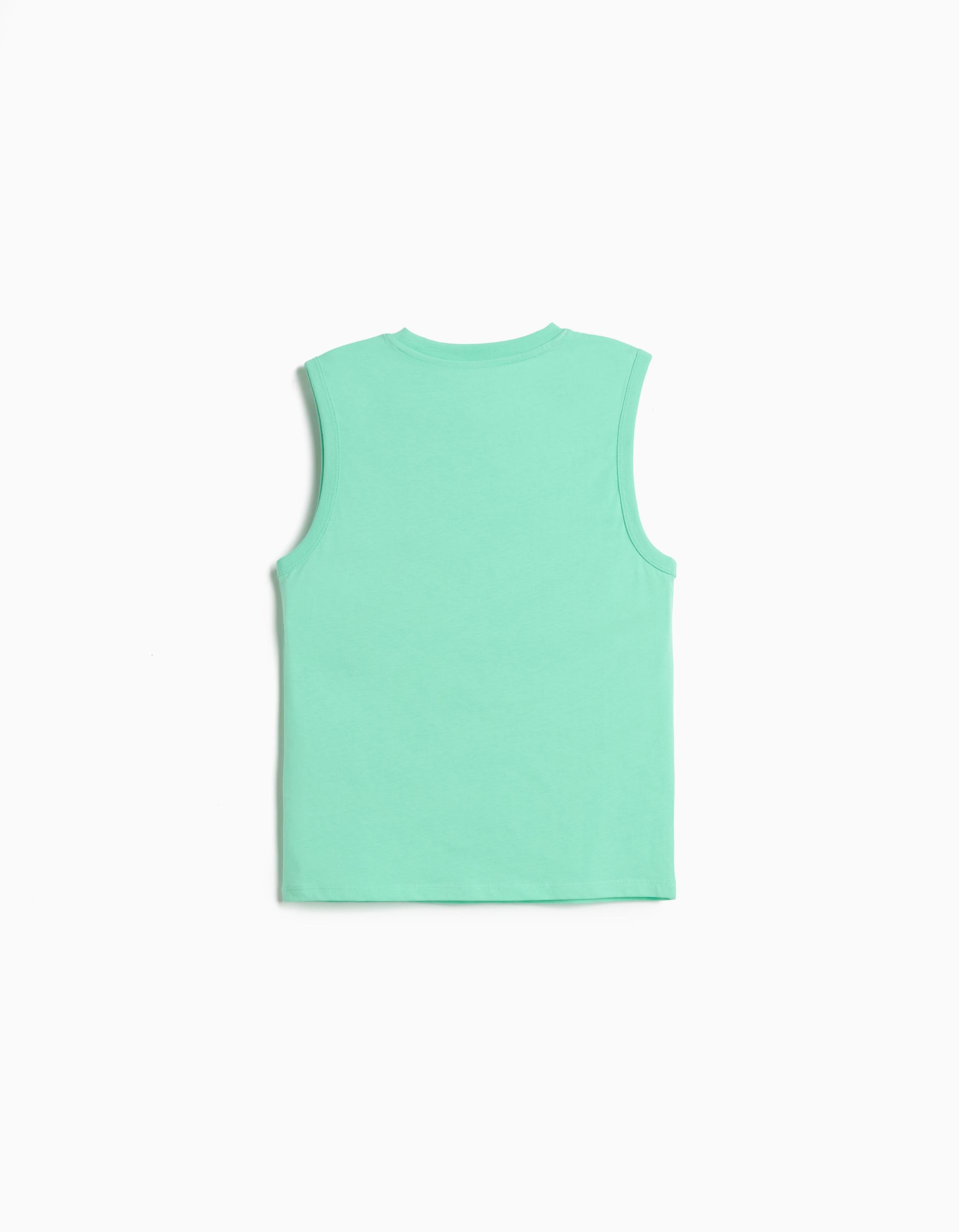 T-shirt Estampada, Menino, Verde Claro