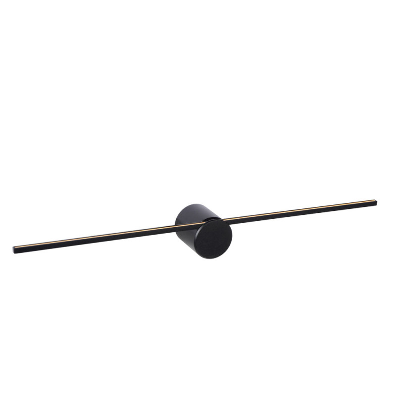 Applique LED Mizar noire IP44 60 cm 270 lm 6 W LUCIDE
