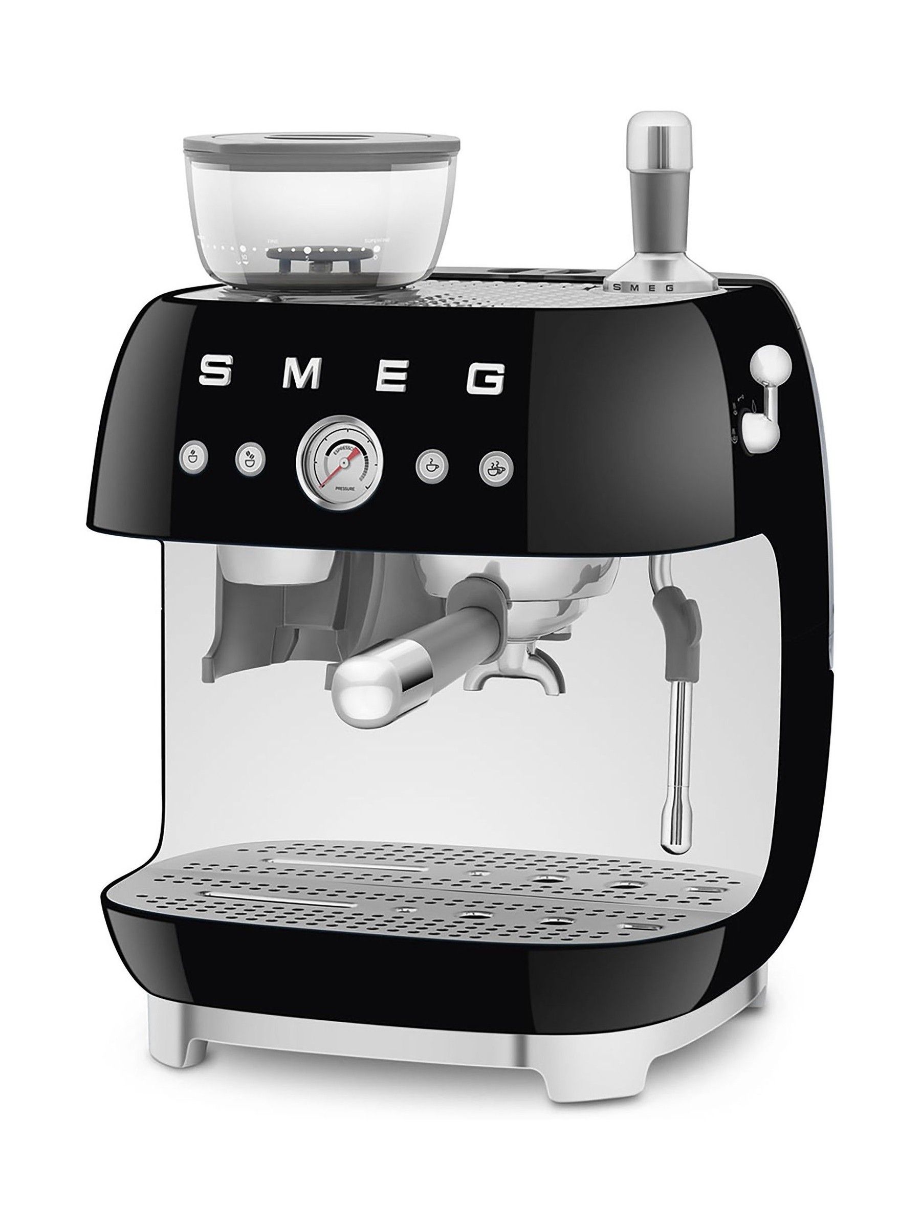 Smeg Black Espresso Coffee Machine