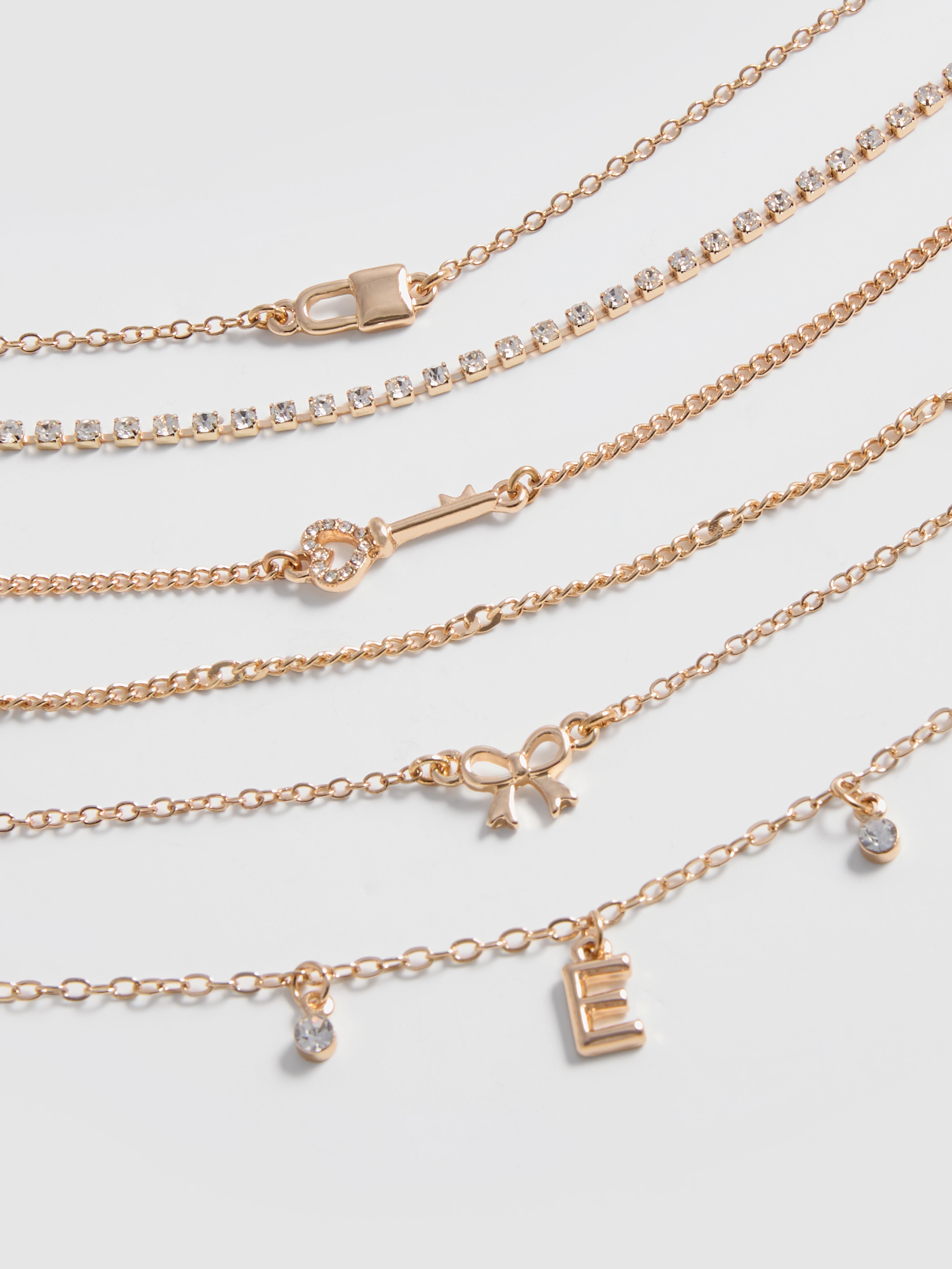 6pk Initial Friendship Bracelets