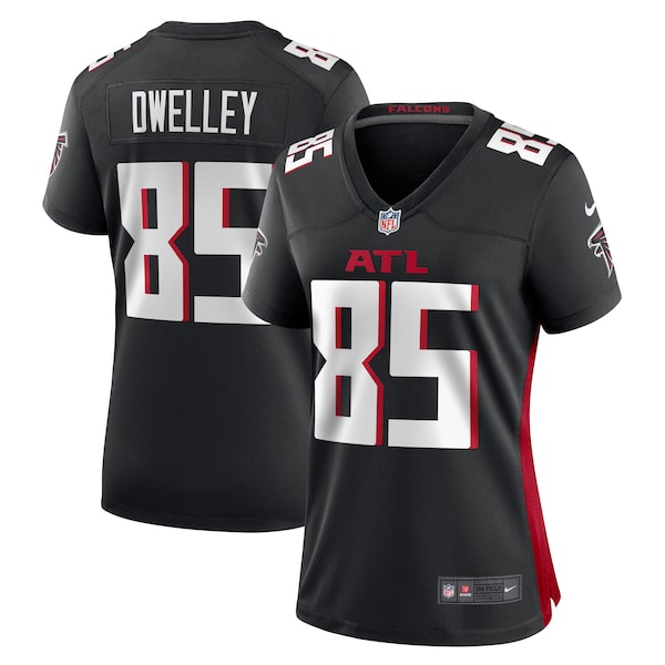 Ross Dwelley Atlanta Falcons Nike Women's  Game Jersey -  Black