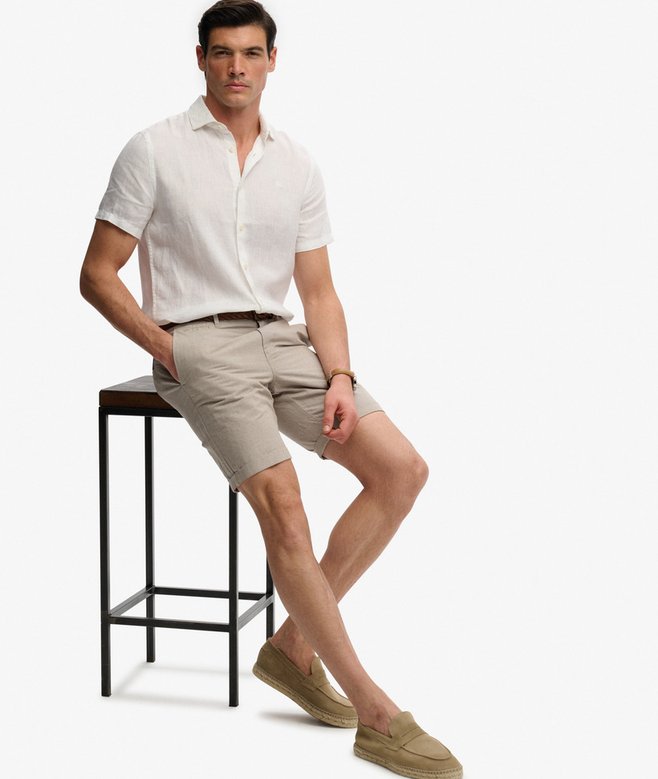 Premium Textured Chino Shorts