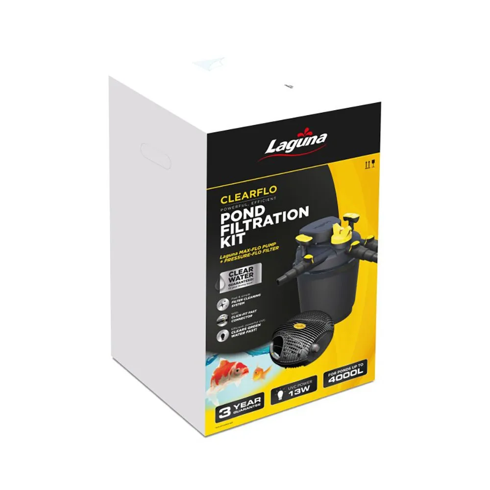 Laguna Clear Flo 4000 pond filtration kit
