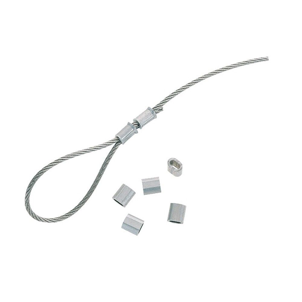 TAUPRESSEKLEMMER STABILIT ALU 4,0MM 10STK