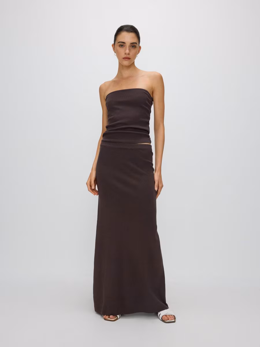 Viscose Rich Maxi Skirt