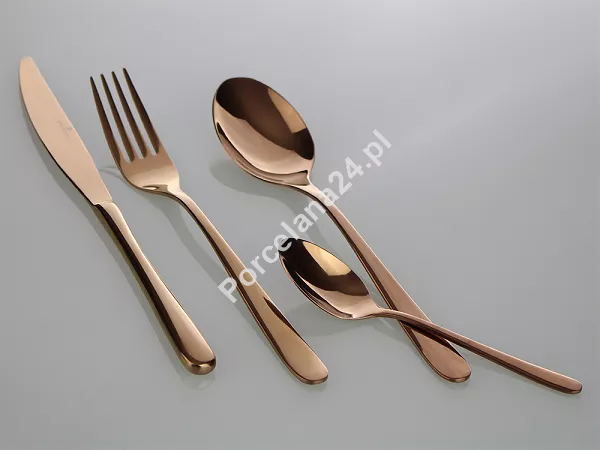 Komplet sztućców 24 cz. na 6 osób Zwieger - Vesper Coppery 1Z.VEC.K24