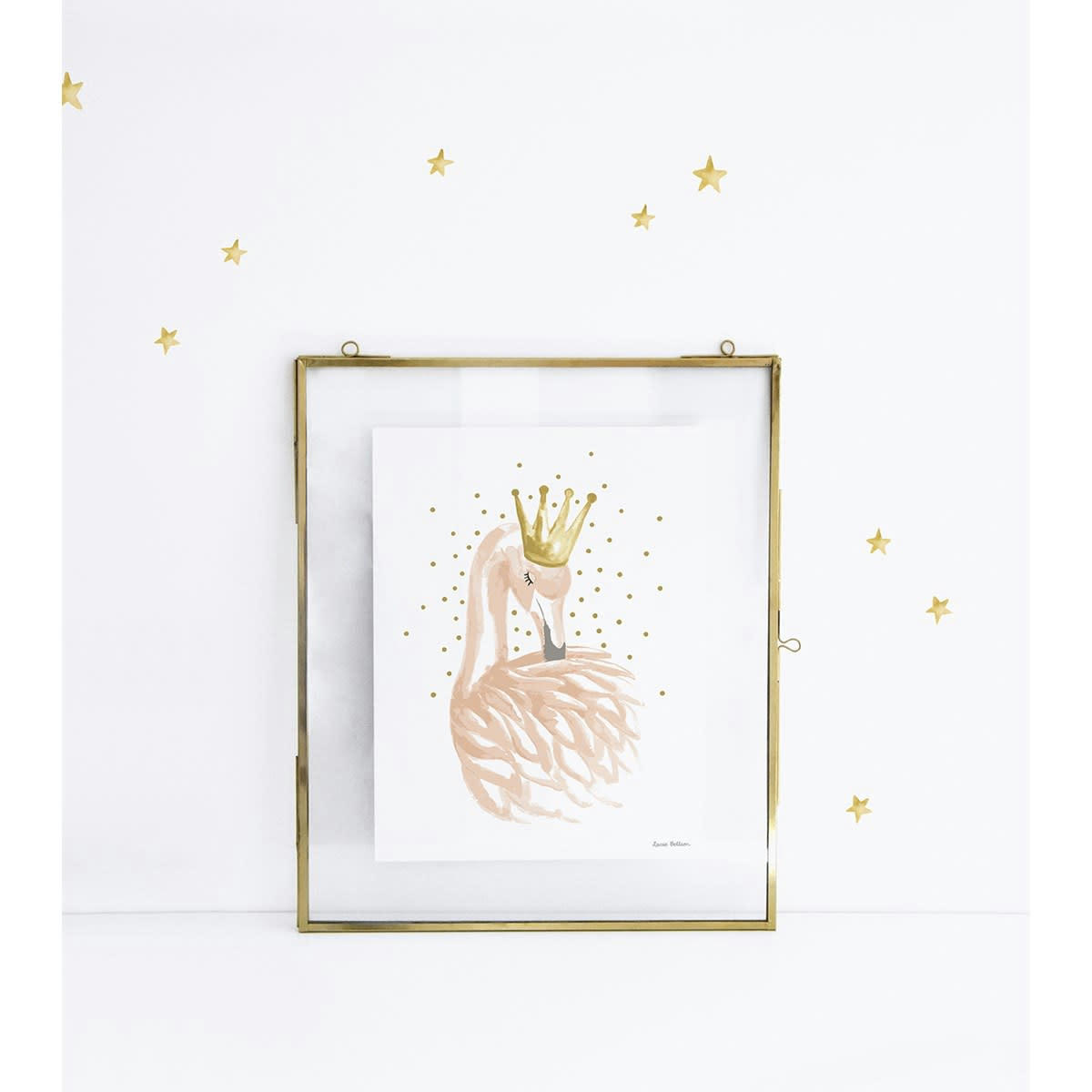 FLAMINGO - Planche de stickers A3 Etoiles Flamingo