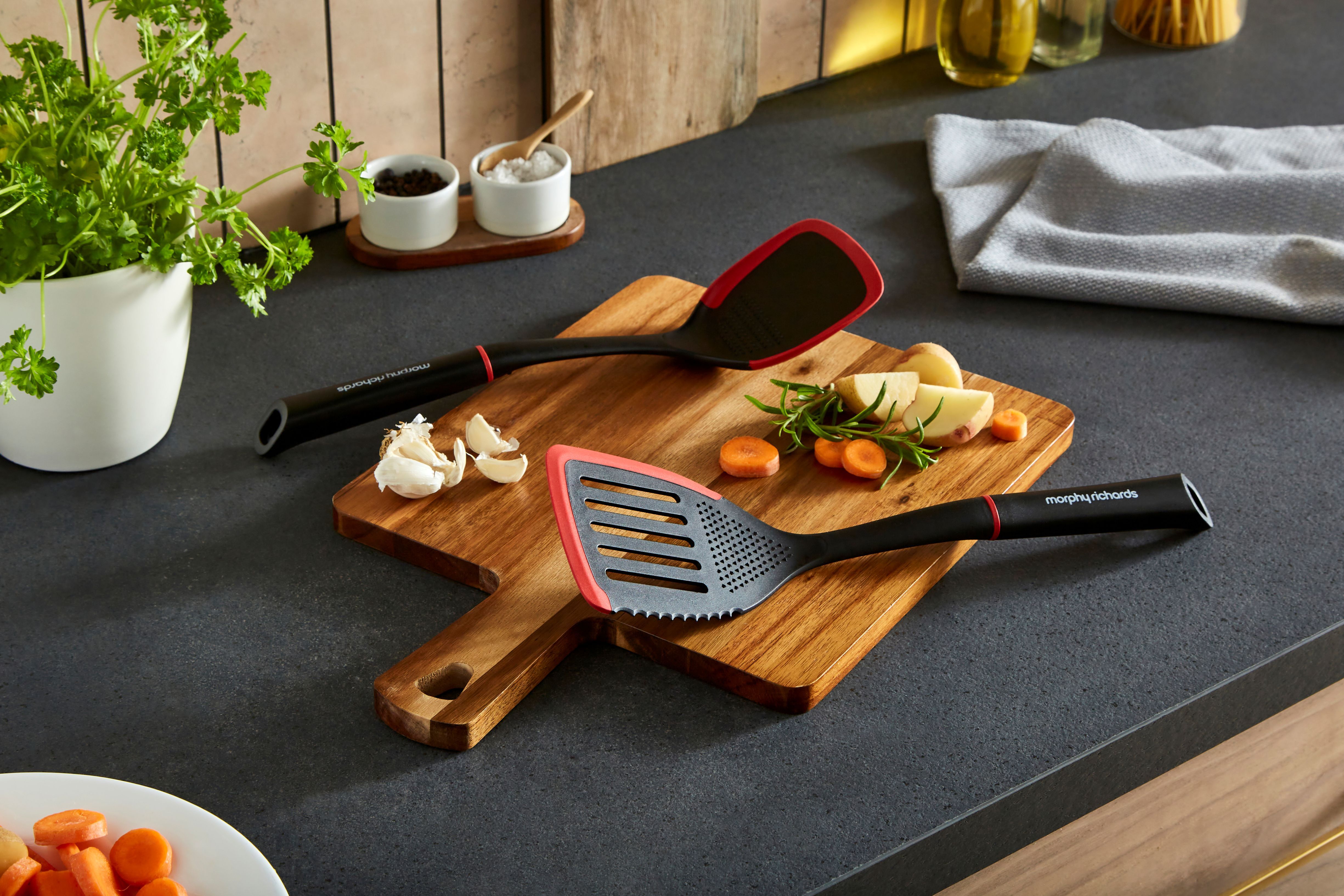 Morphy Richards 10 piece Multifunction Utensil Bundle Non Stick Hanging Loops