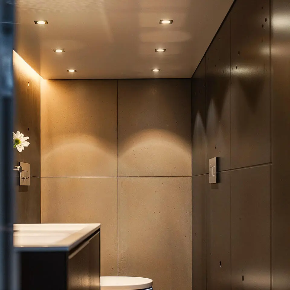 Qazqa inbouwspot qure zwart gu10