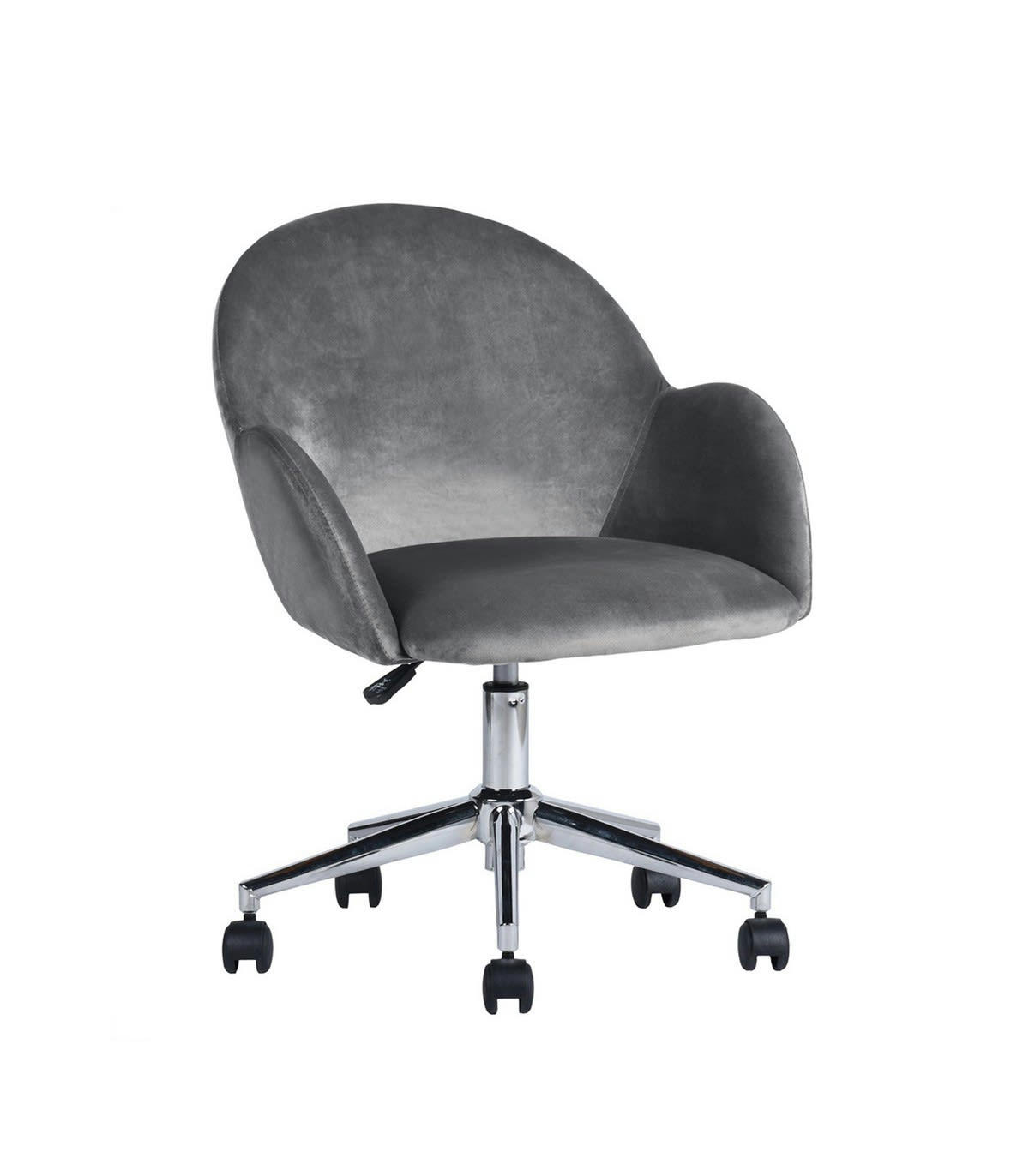 CHIOZZA - Chaise de Bureau à Roulettes avec Accoudoirs - CHIOZZA - Gris
