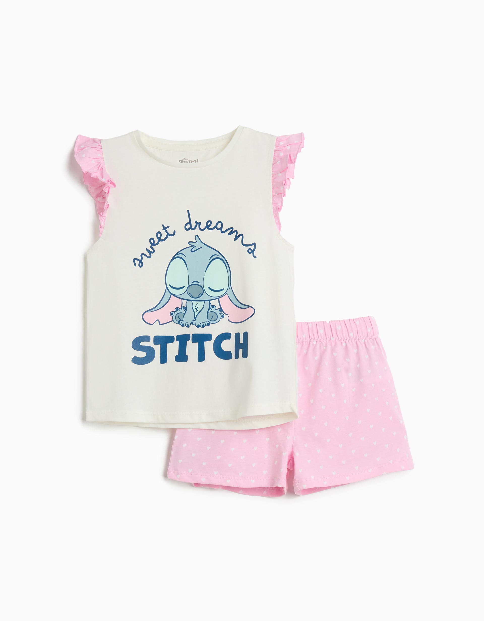 Pijama 'Stitch' ©Disney, Menina, Branco
