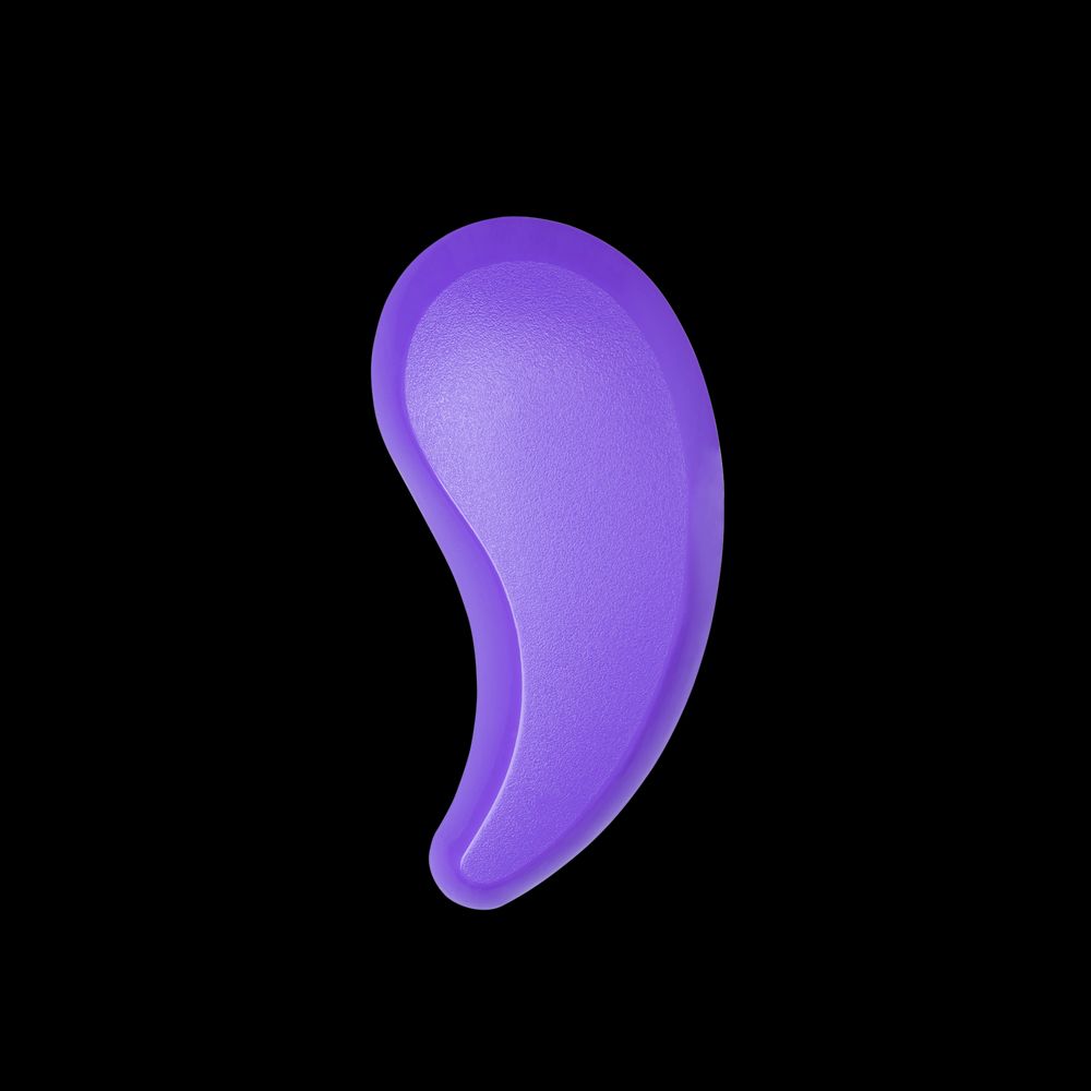 Rawr Beauty Detangling Hair Brush - Purple