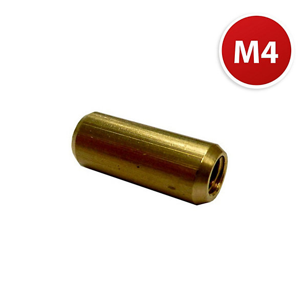 Douille de raccordement M4. Pour aiguilles tire-fils diamètre 3, 4 et 5 mm
