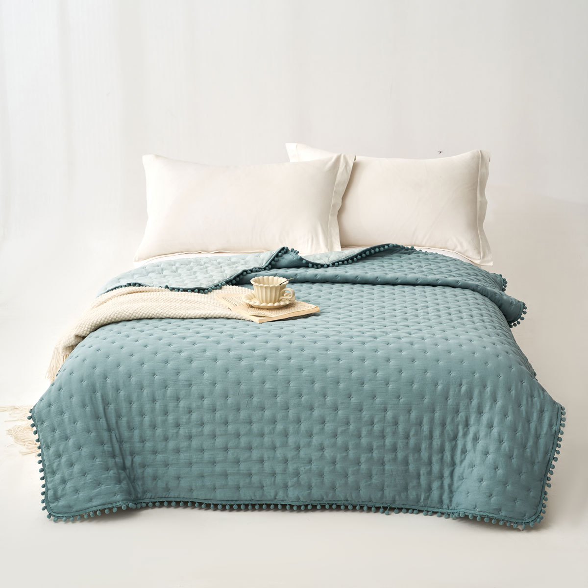 Edredão BEAR azul 140x220cm