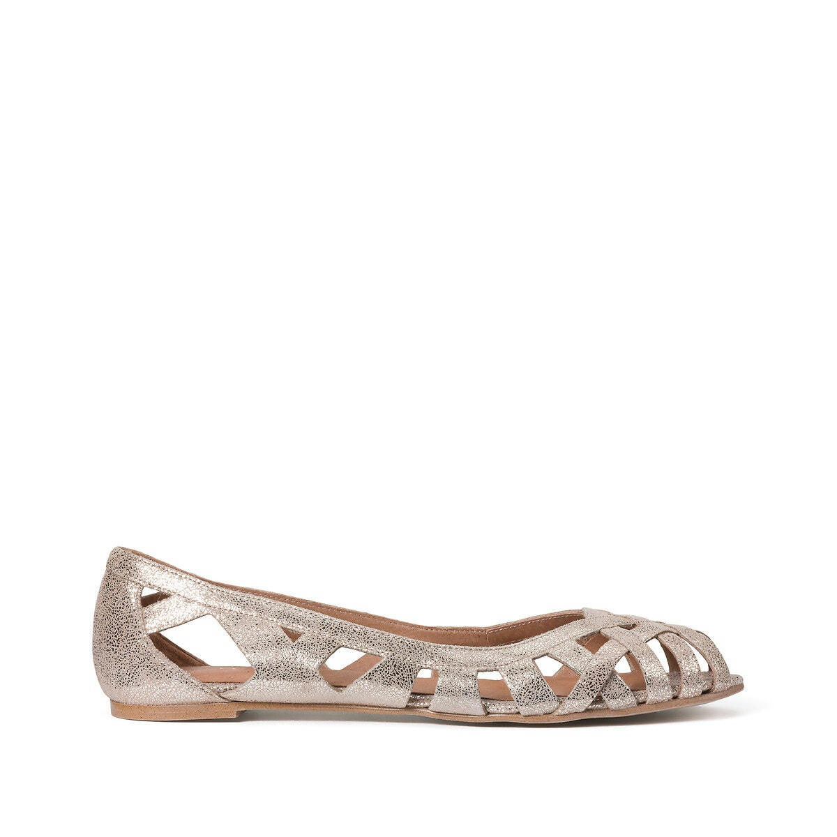 Ballerines ajourées en cuir Deray