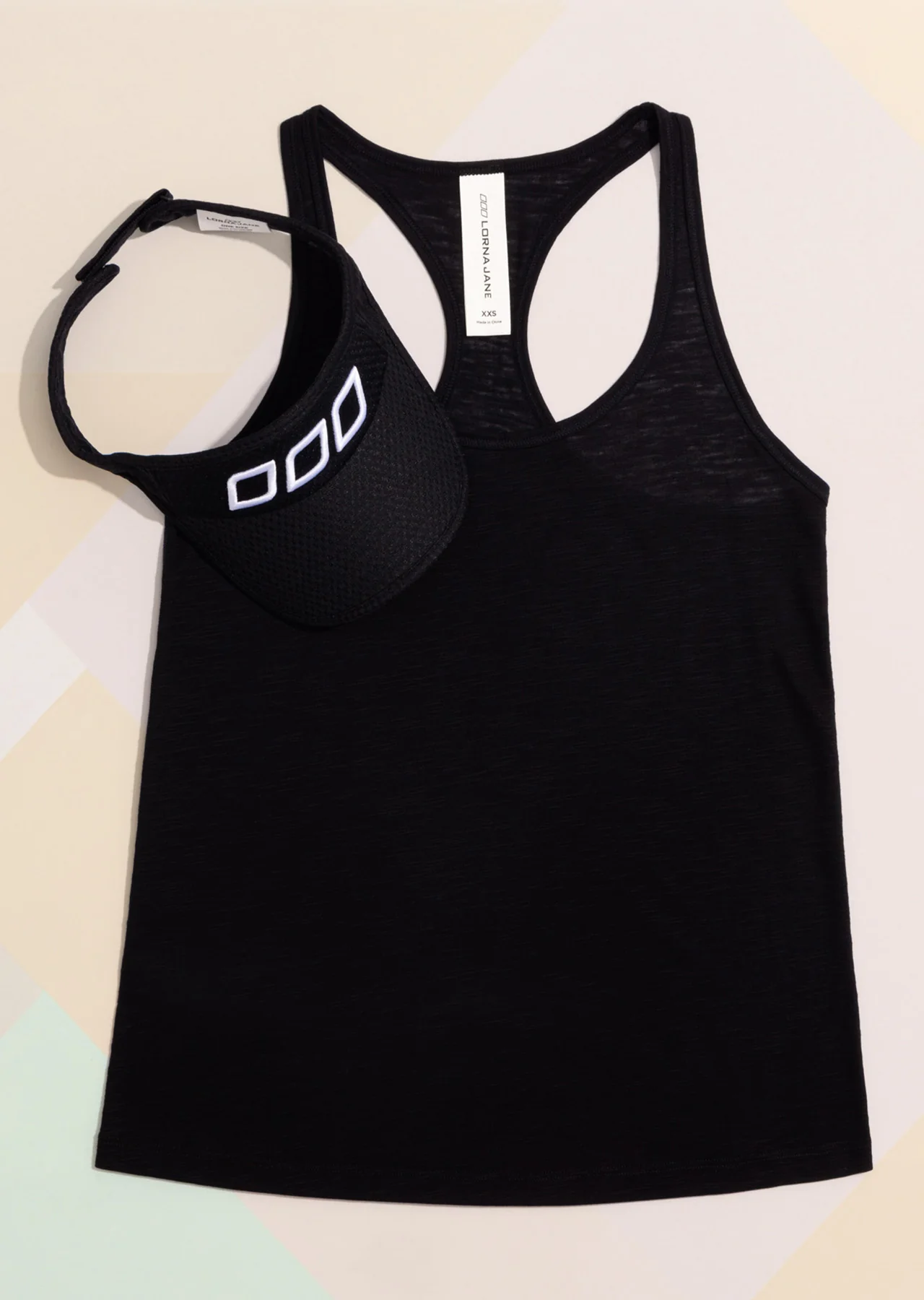 Slouchy Gym Tank And Visor Kit