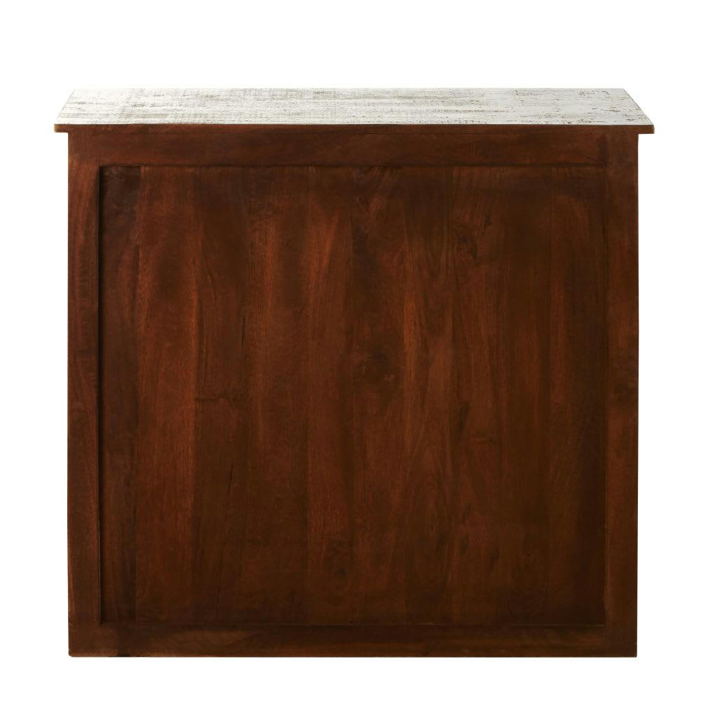 Avignon - Commode en manguier blanche effet vieilli L 94 cm