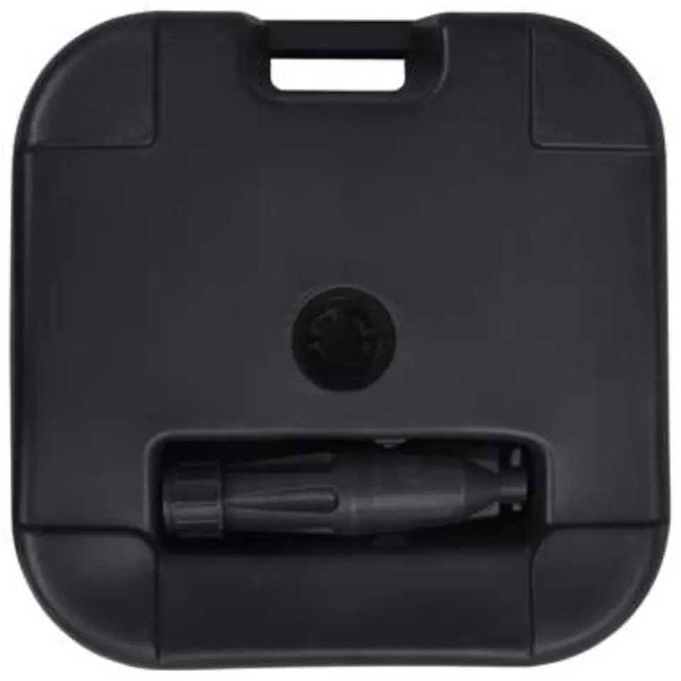 vidaXL - Parasolvoet - Zwart - Kunststof