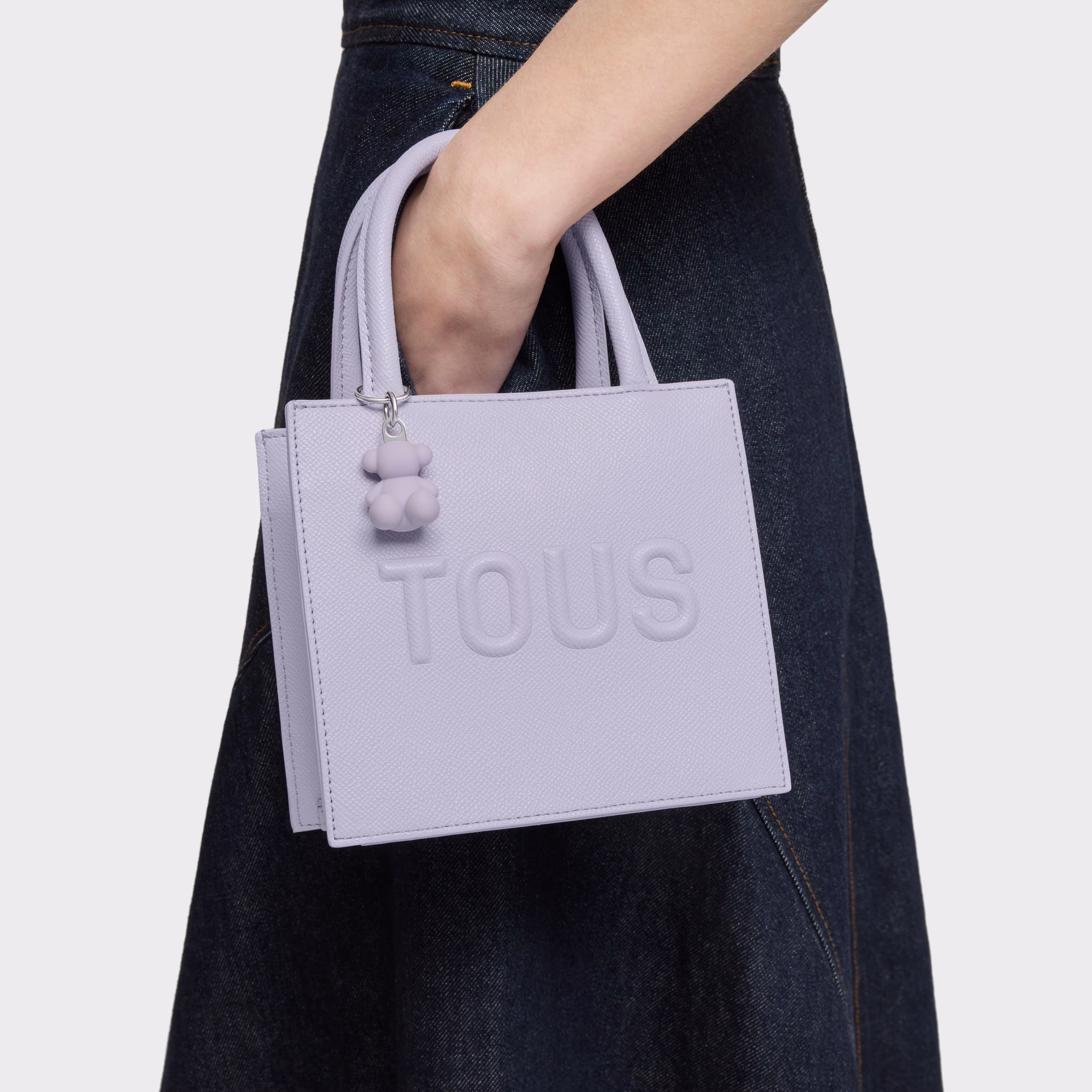 Bolso mini cube malva TOUS Brenda