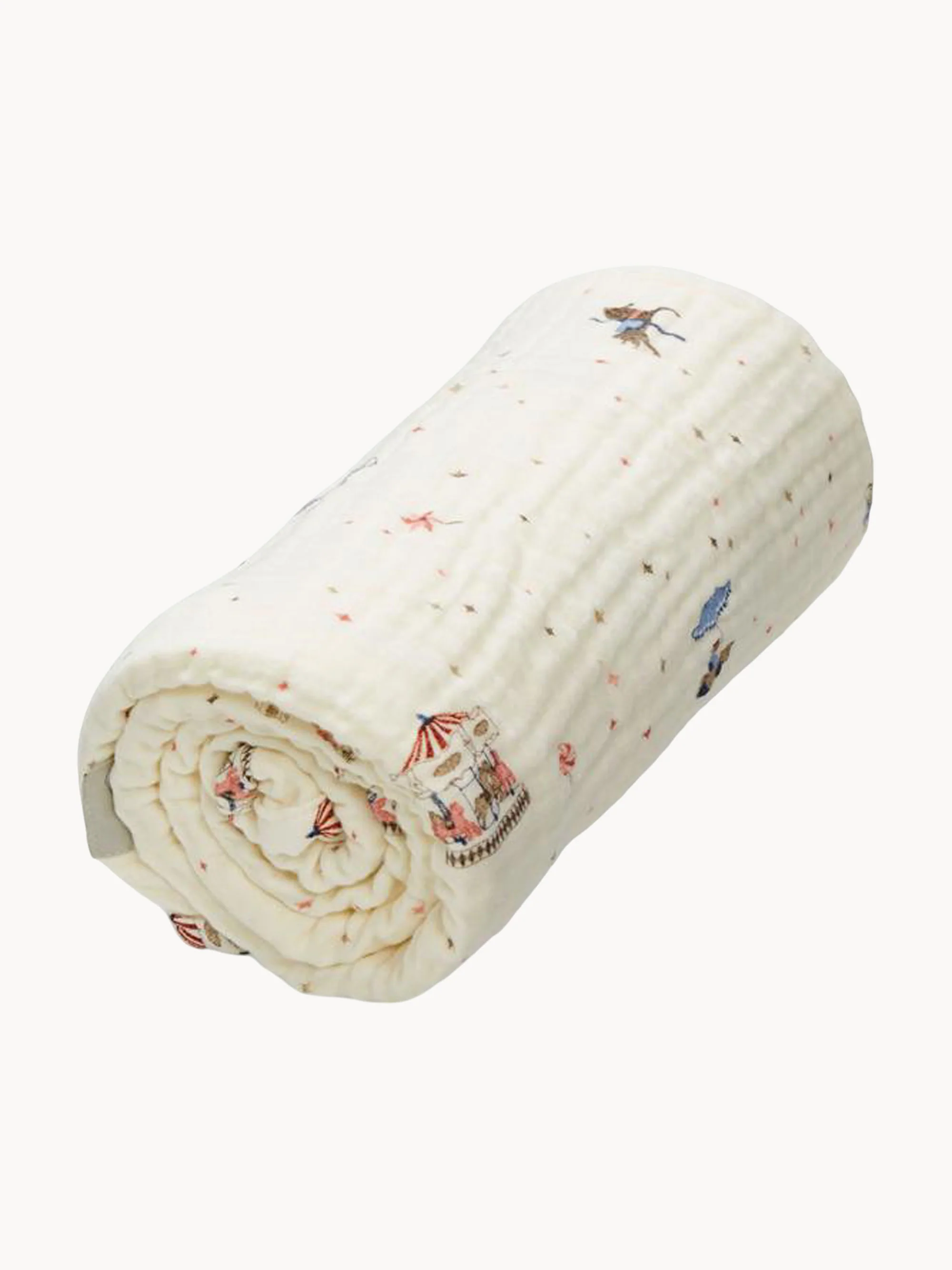 Babydecke Carousel aus Bio-Baumwolle