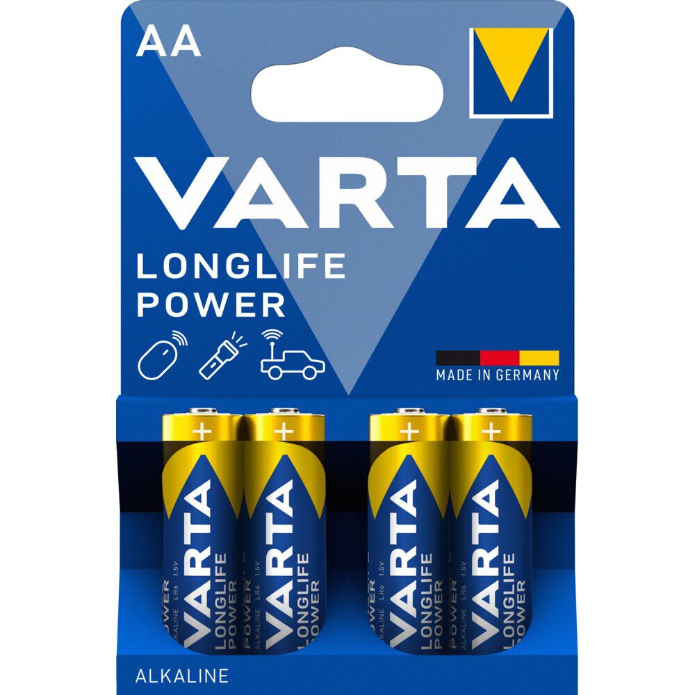 Pile alcaline Varta LR06 x4