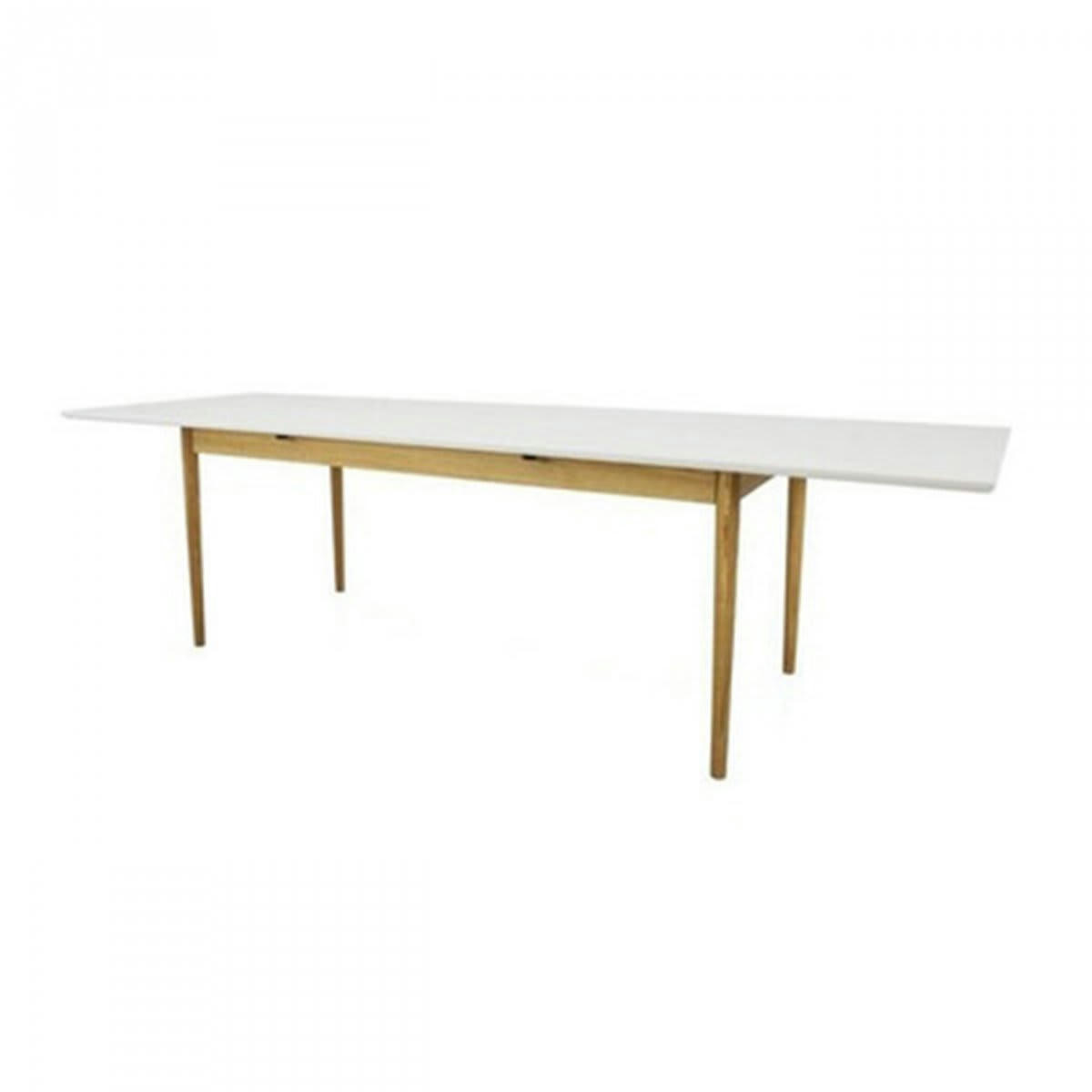 SAFIA - Table à manger extensible 275cm style scandinave