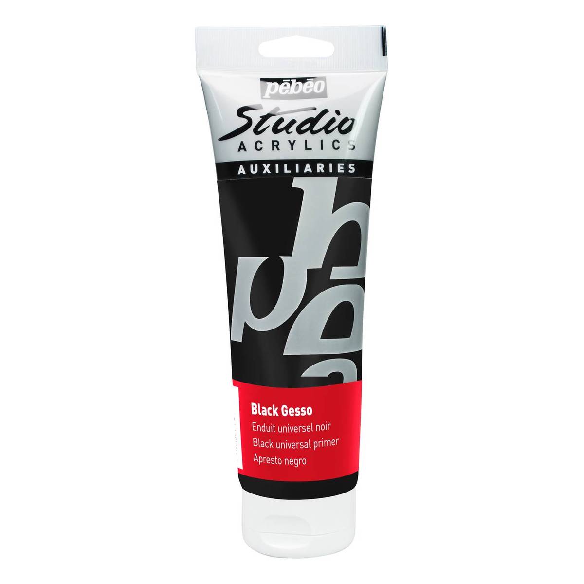 Pebeo Studio Black Gesso 250ml