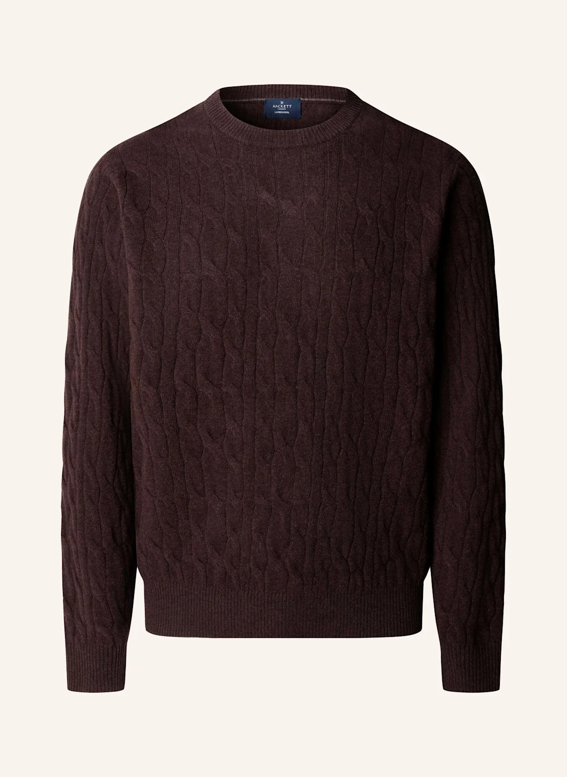 HACKETT LONDON Pullover LAMBSWOOL CABLE CREW