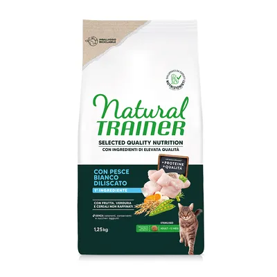 Natural Trainer Selected Quality Nutrition Sterilised White Fish