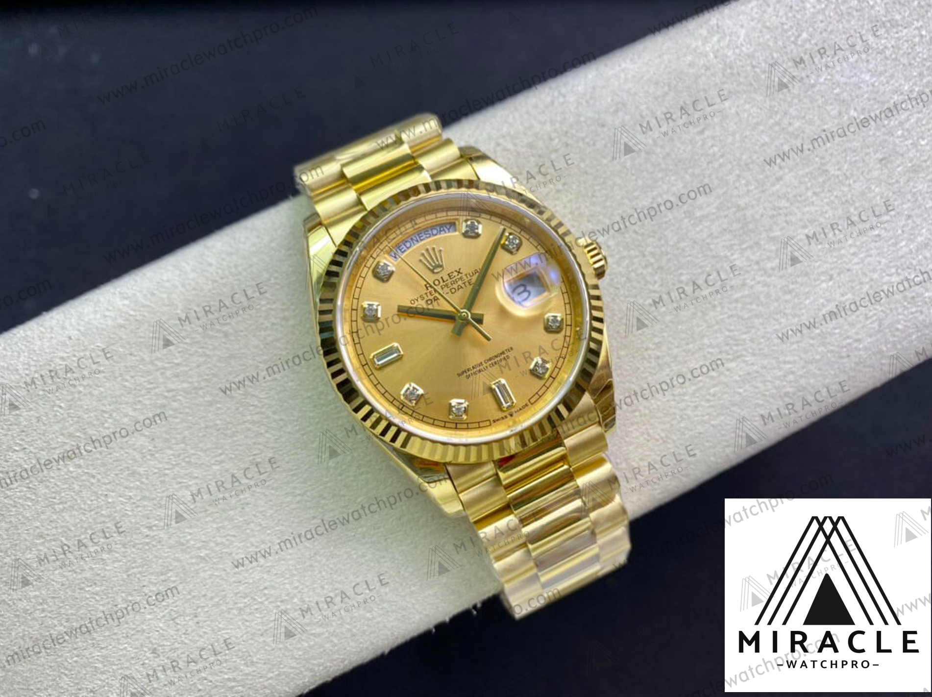 ROLEX-DAY DATE-ref.M128238-0008-Elite Clone-36mm-Replica Watch