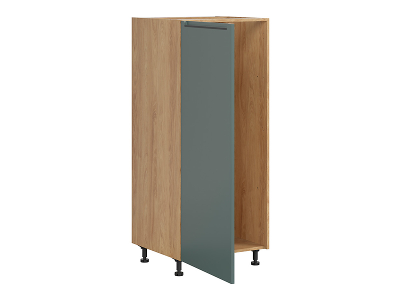 Szafka kuchenna pod zabudowę lodówki Iris 60 cm lewa zieleń boho