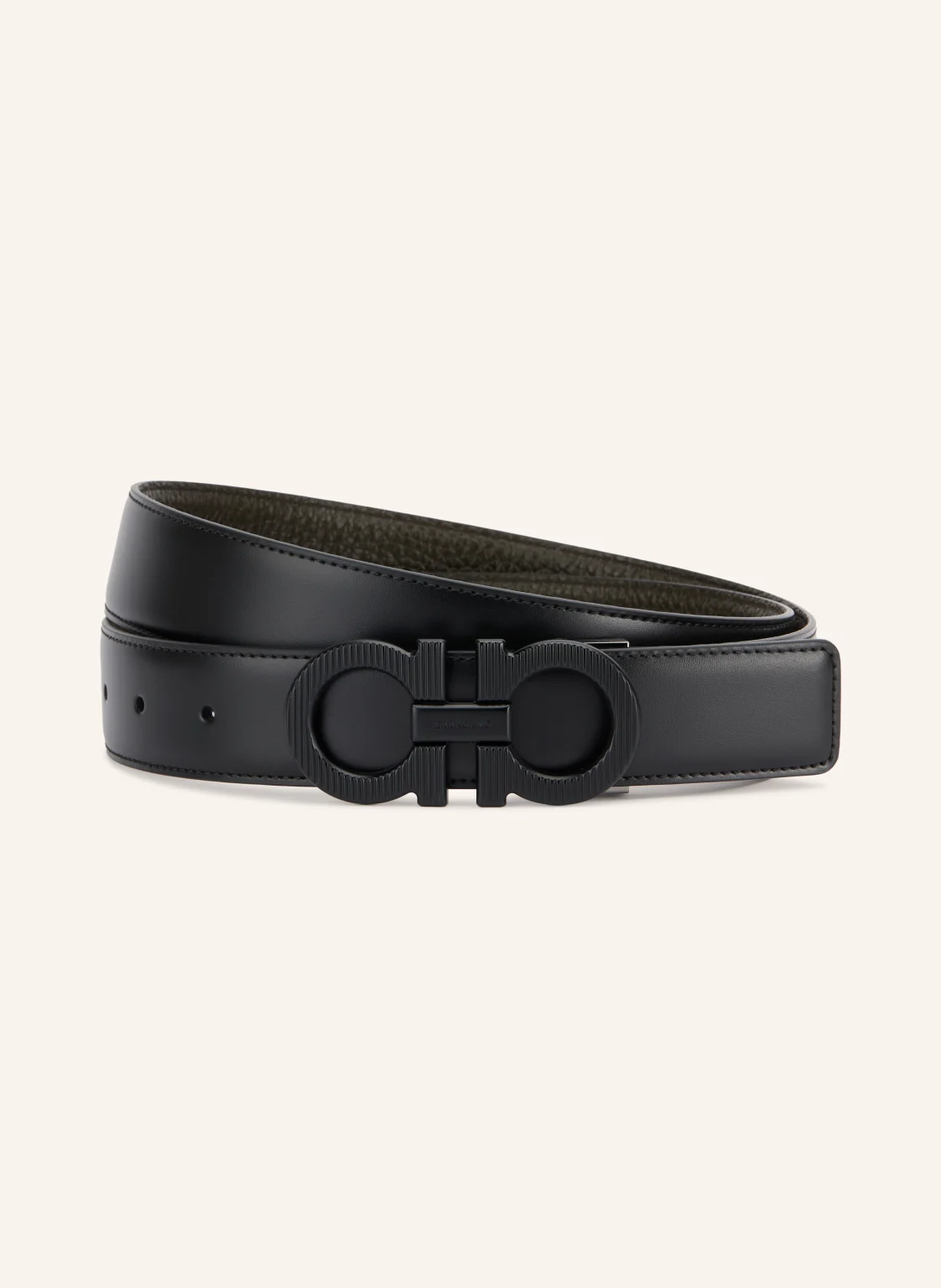 FERRAGAMO Ledergürtel zum Wenden