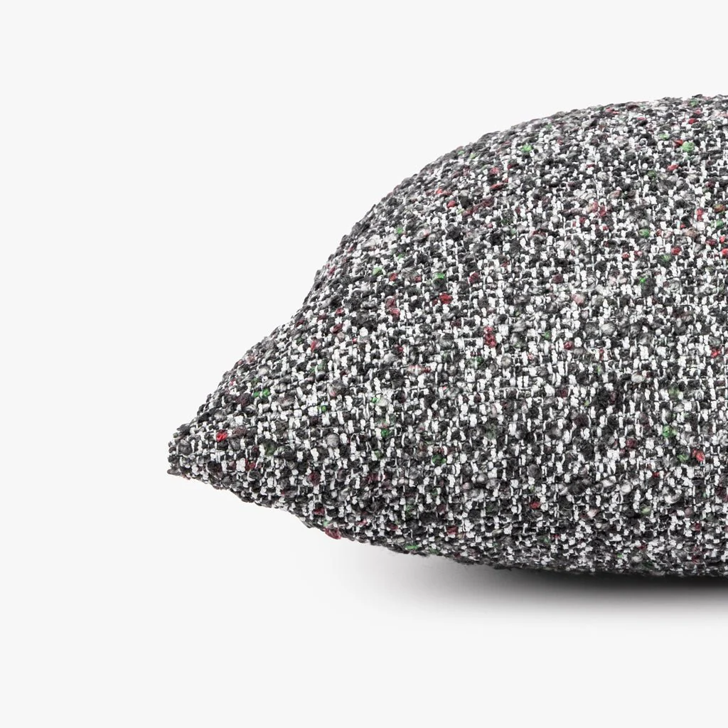 Capa de Almofada Bouclé Preto ALBA
