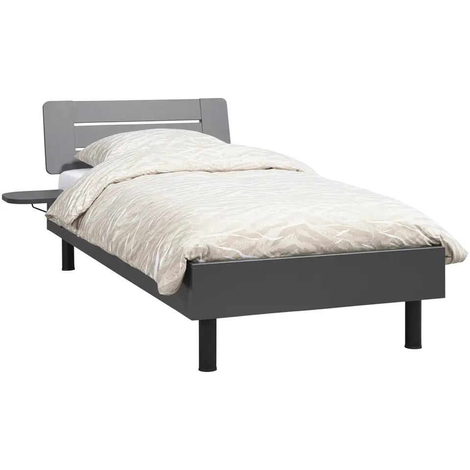 Hoofdbord Nova - grafietkleur - 90 cm