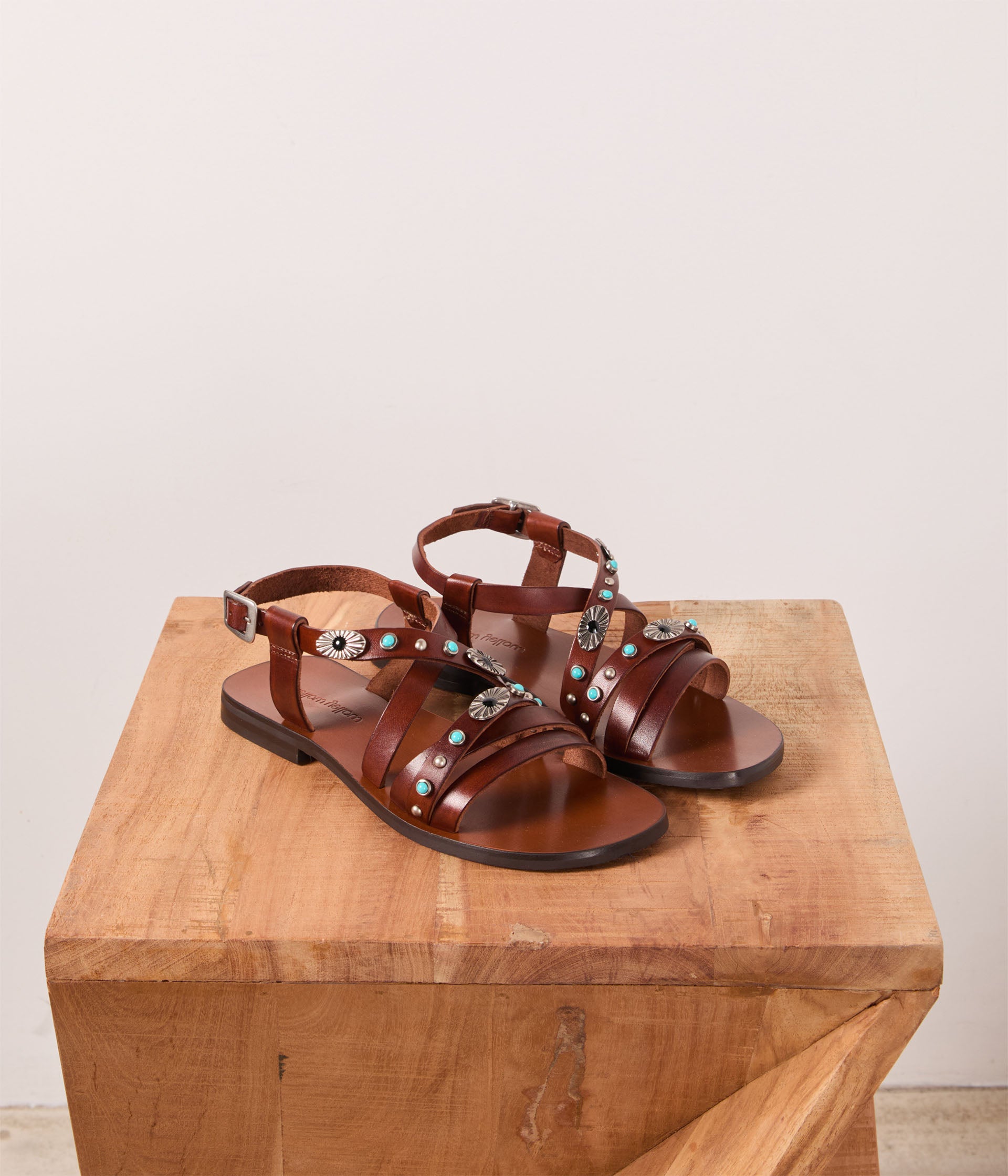 Sandales en cuir Charlie