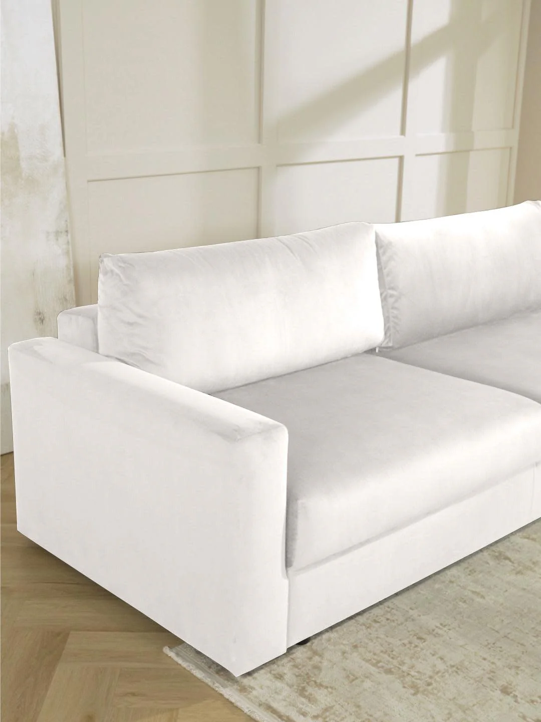 Schlafsofa Tasha (3-Sitzer) mit Stauraum