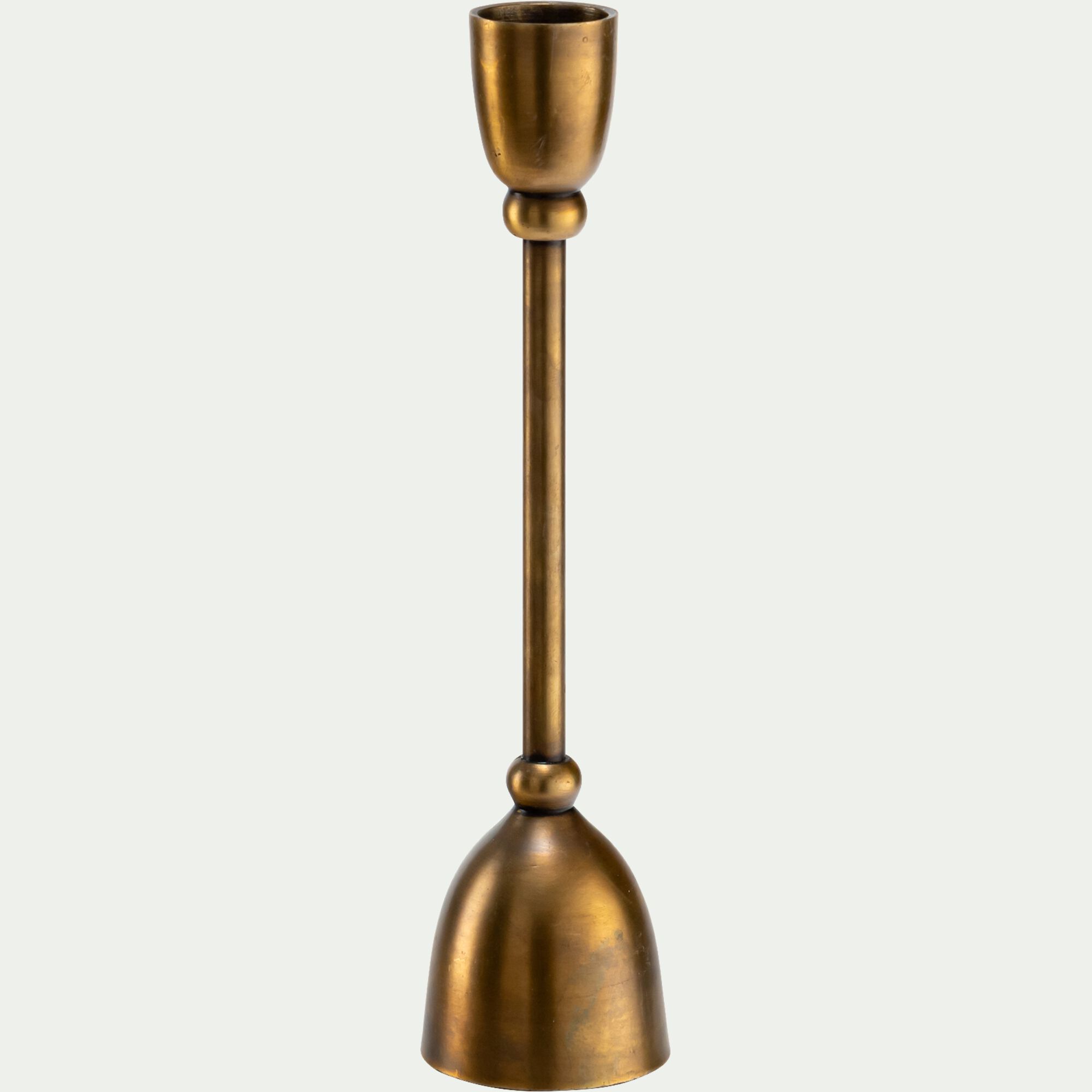DOLINA - Bougeoir en laiton D4,5XH20cm - doré