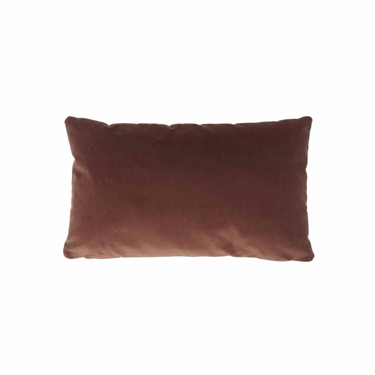 EQUILIBRE - Coussin en velours brun 30x50cm