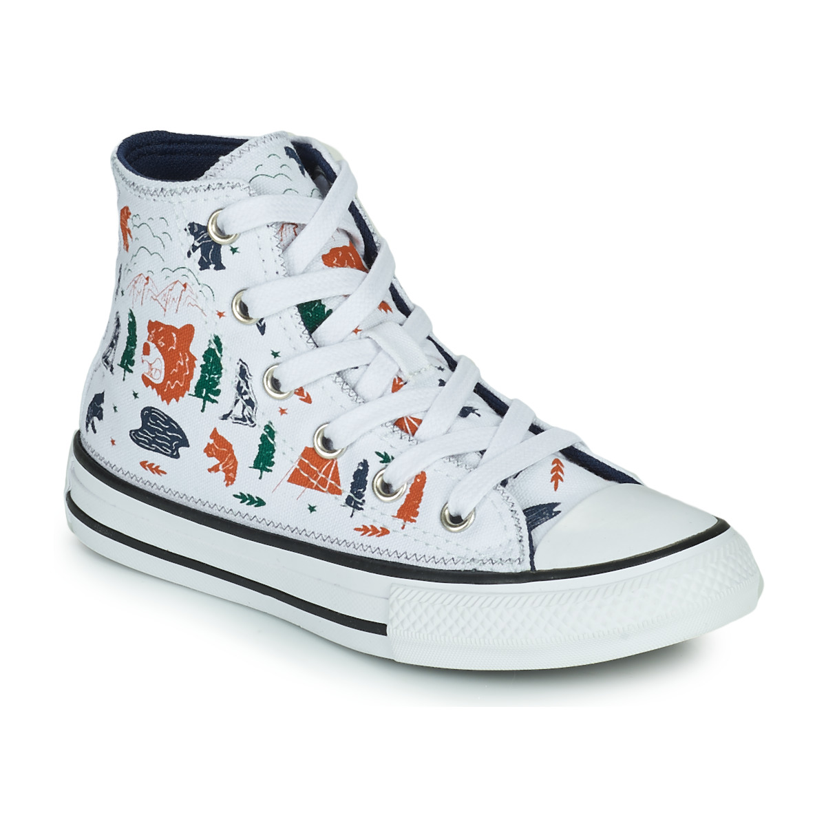 Converse - CHUCK TAYLOR ALL STAR EXPLORER HI - White / Multicolour