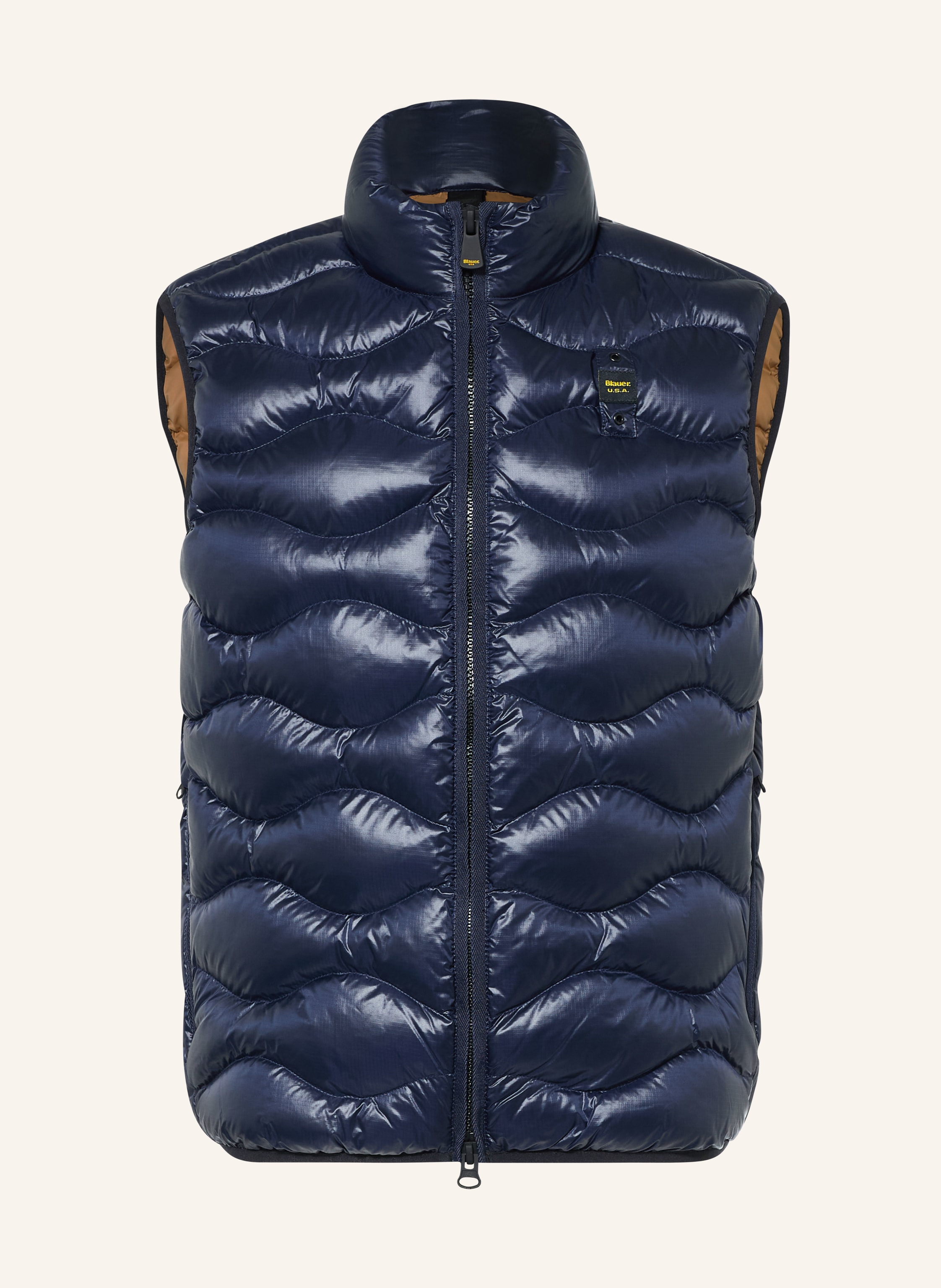 Blauer Steppweste DANNY mit DUPONT™ SORONA®-Isolierung