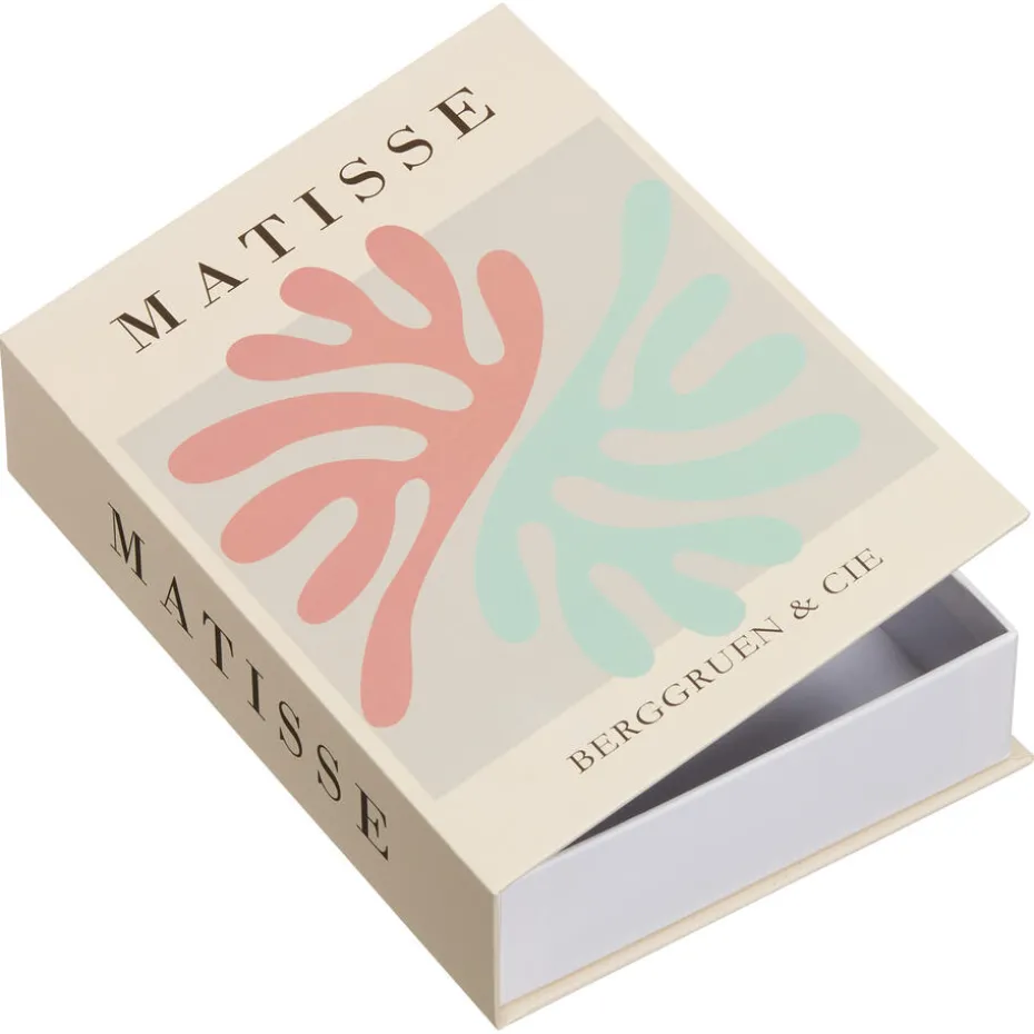 Kwantum Decoratieve Opbergdozen | Opbergboek Matisse  16x23x5 Cm Mint
