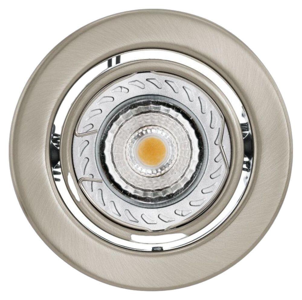 LED-INNBYGNINGSSPOT EGLO EGLO TINUS BØRSTET STÅL 90 MM