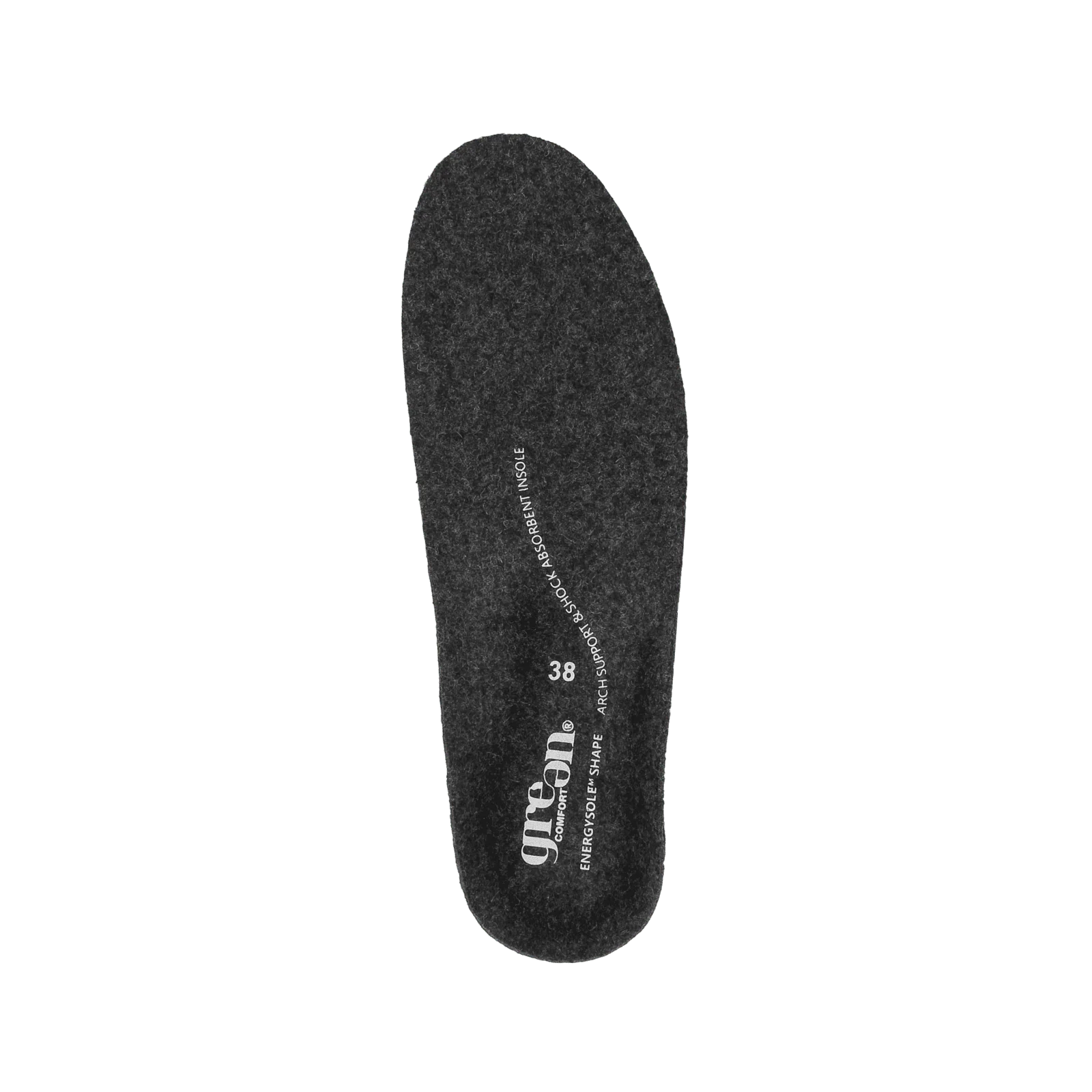 EnergySole™ Shape m. uld – 4,5 mm (Dame) - SORT